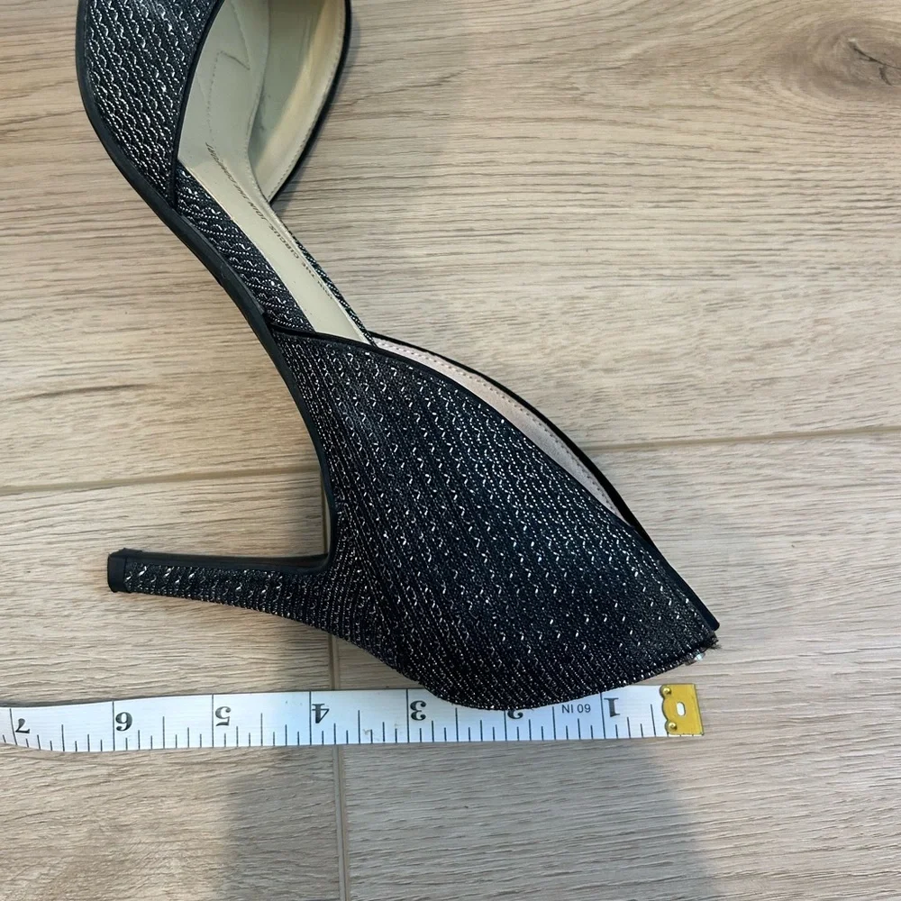 Sam Edelman Circus High Heel Stiletto Sparkle Black Tatianna Shoes Size 10 - Picture 4 of 9